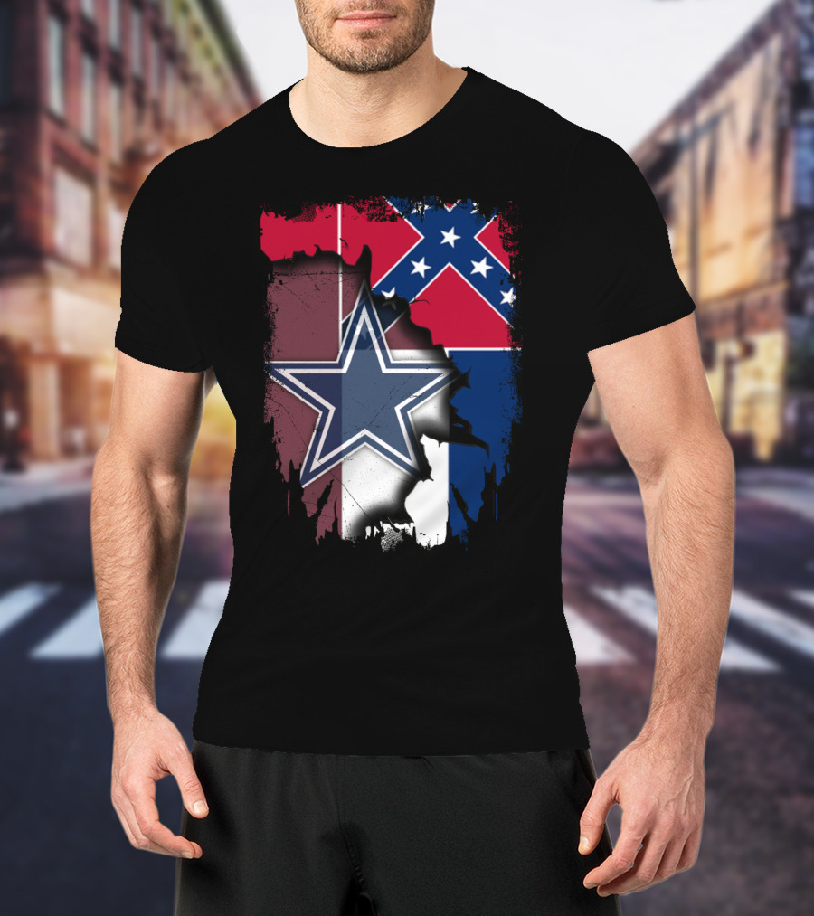 Together Mississippi Southern Cowboys Fusion T-Shirt