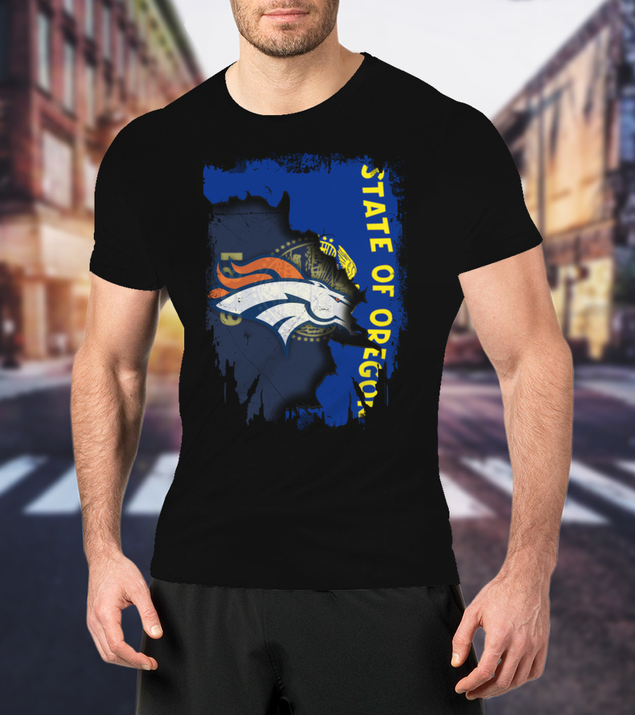 Together Oregon State Of Broncos T-Shirt