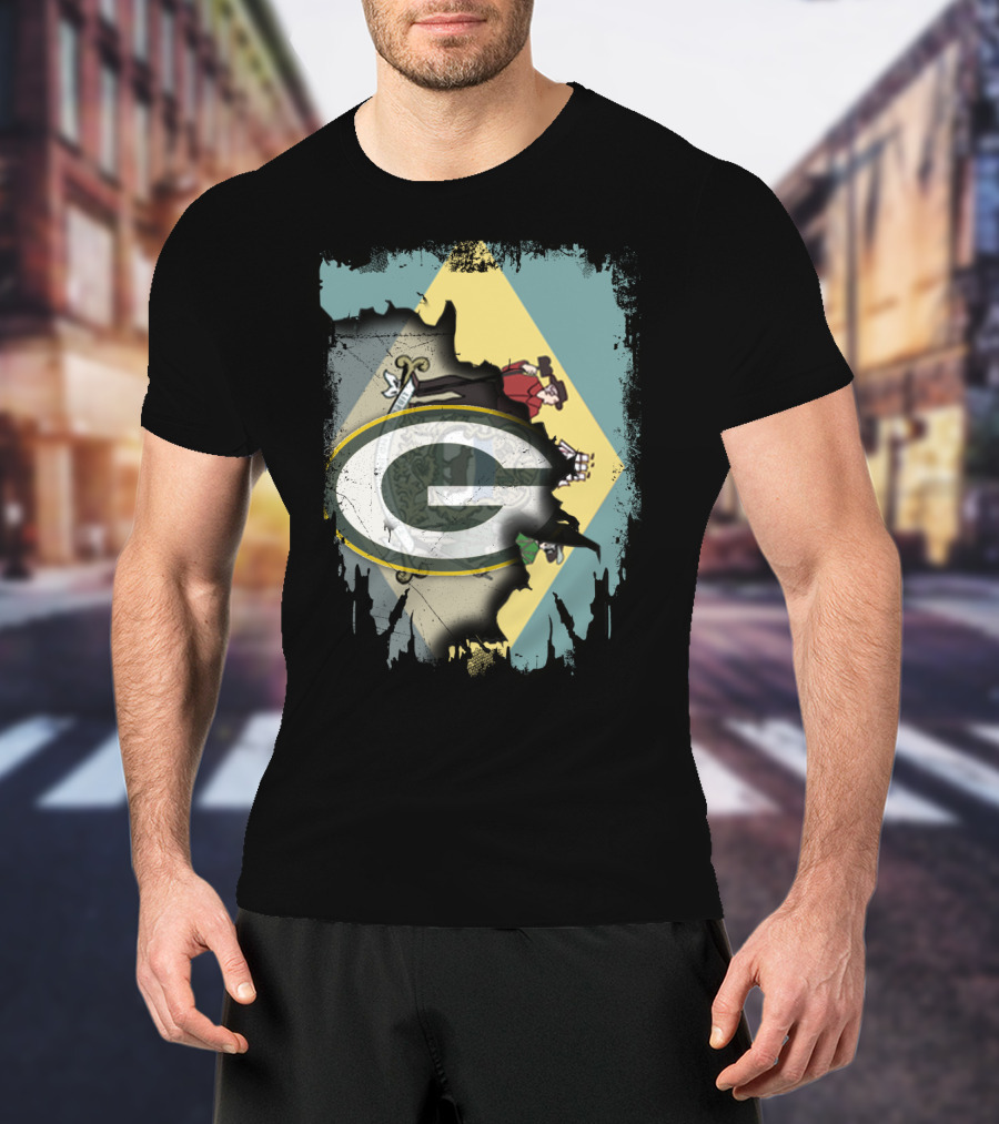 Green Bay Packers Delaware Heritage Fusion T-Shirt