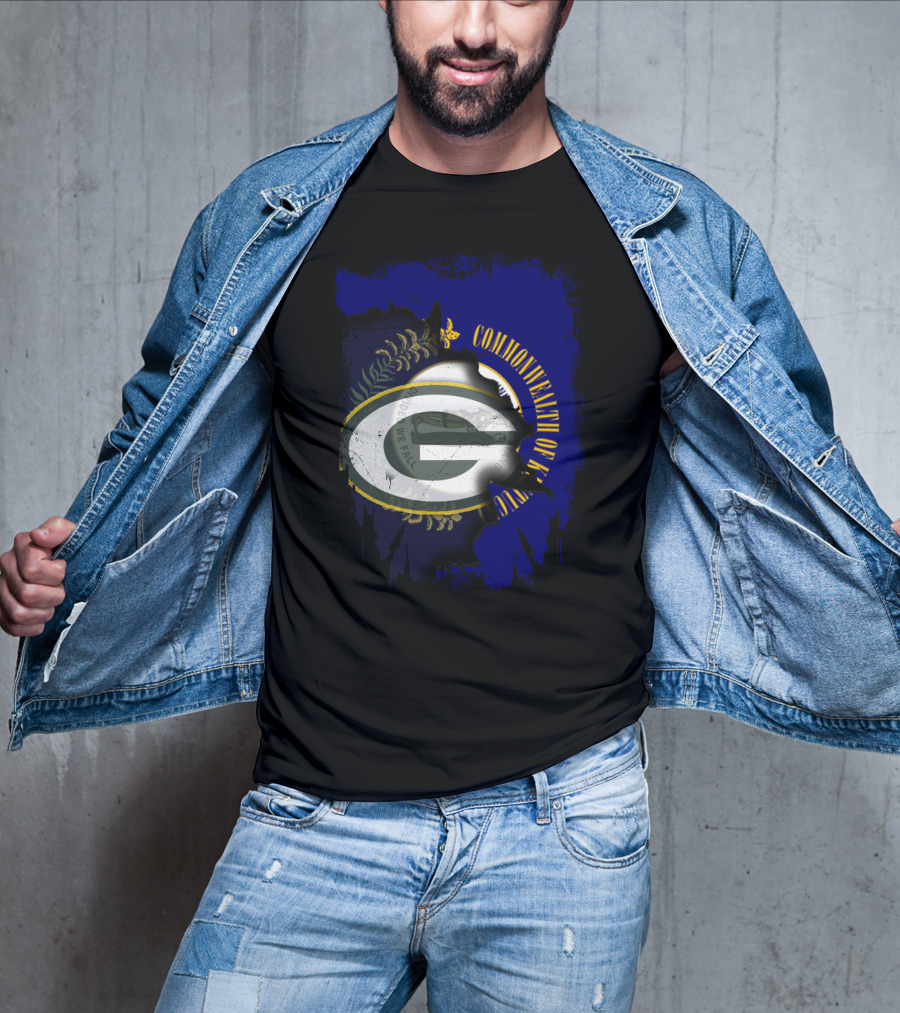 Commonwealth Of Kentucky Green Bay Packers T-Shirt
