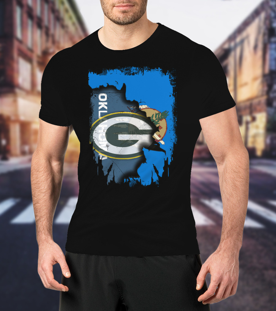 Oklahoma State With Green Bay Packers T-Shirt