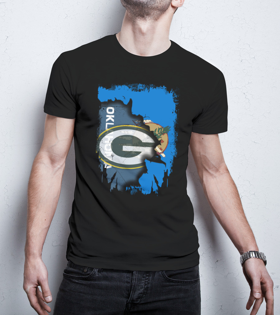 Oklahoma State With Green Bay Packers T-Shirt