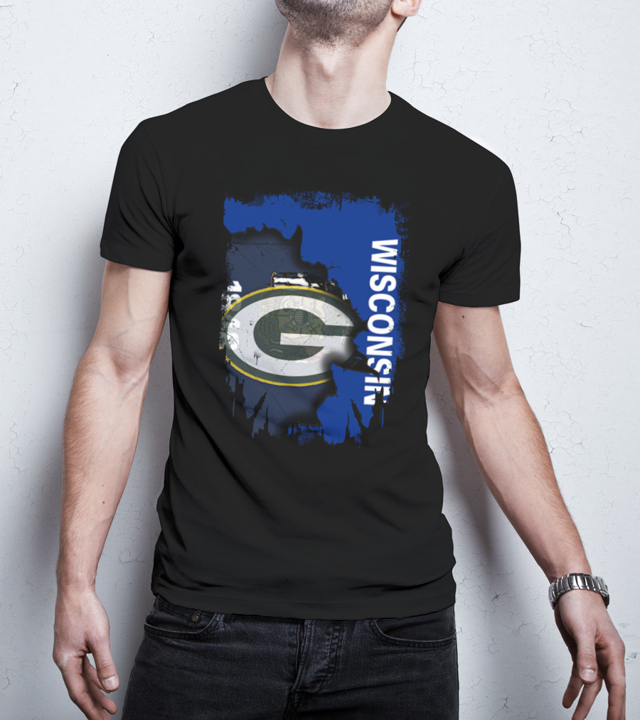 Wisconsin Green Bay Packers Together T-Shirt