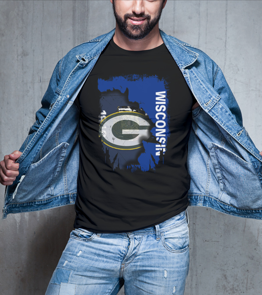 Wisconsin Green Bay Packers Together T-Shirt