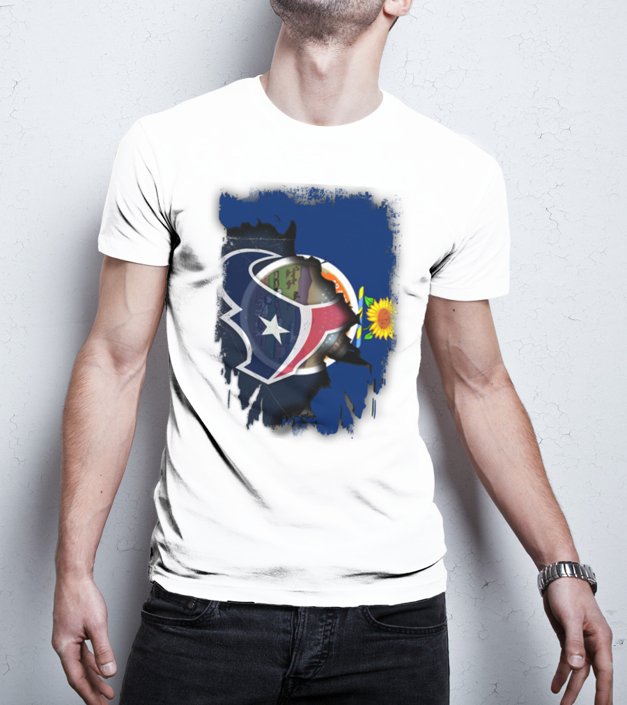 Kansas Sunflower With Texas Star Collaboration T-Shirt