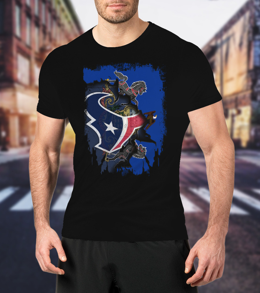 Pennsylvania And Texans United With Seal And Star T-Shirt