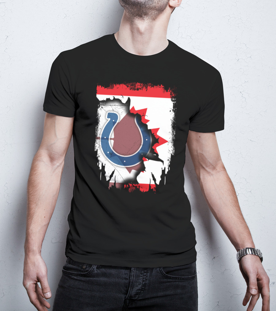 Canada Colts Flag Integration T-Shirt