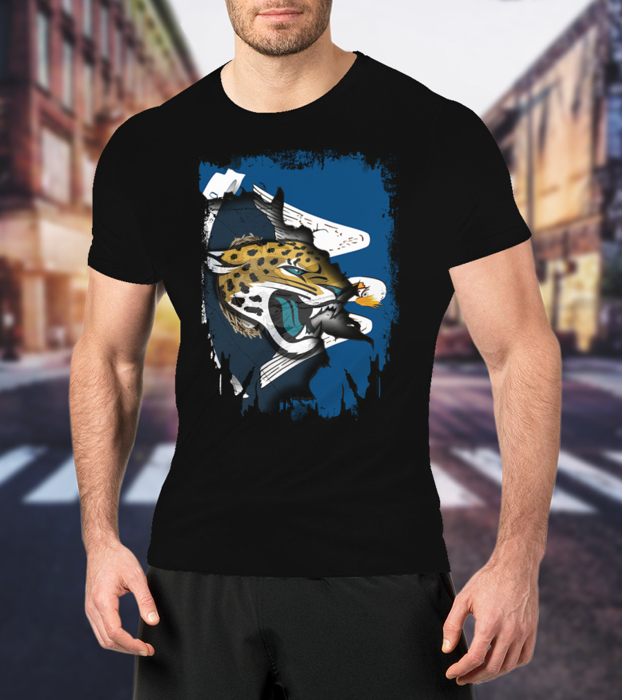Together Louisiana Jaguars Eagle Fusion T-Shirt
