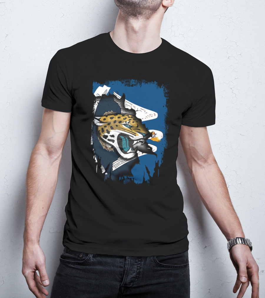Together Louisiana Jaguars Eagle Fusion T-Shirt