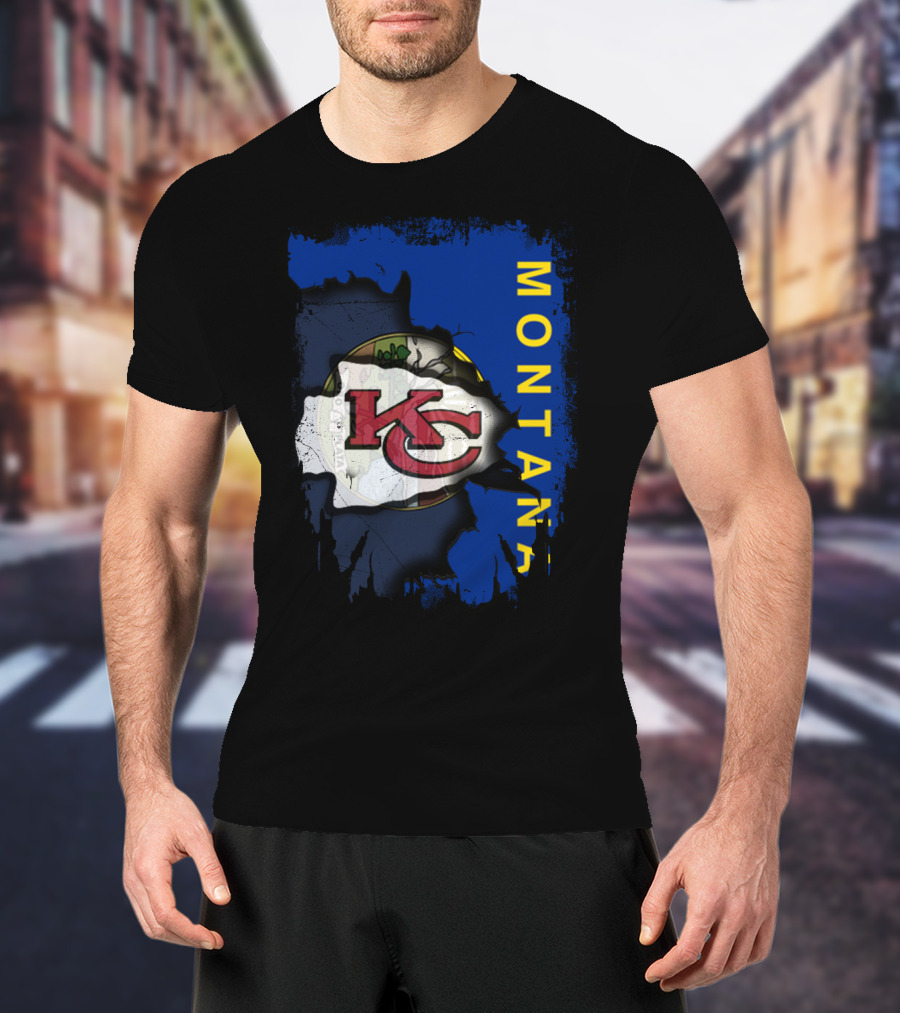 Montana Chiefs Logo Integration T-Shirt