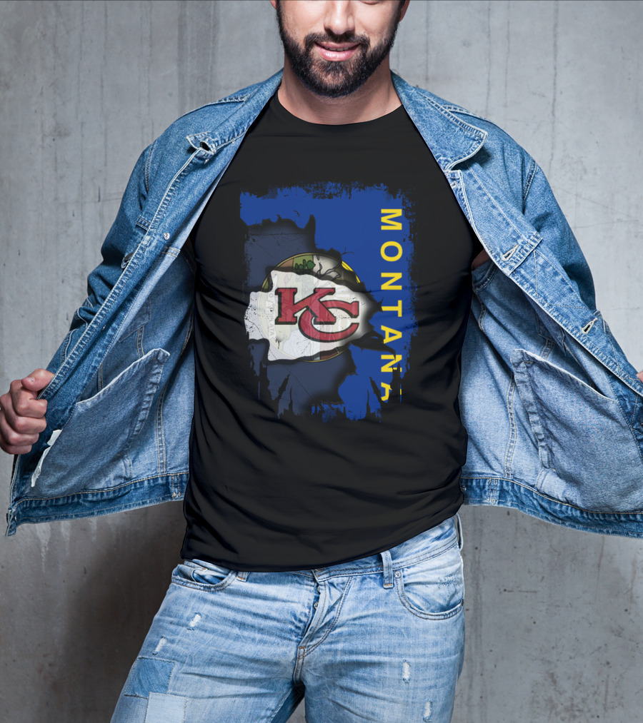 Montana Chiefs Logo Integration T-Shirt