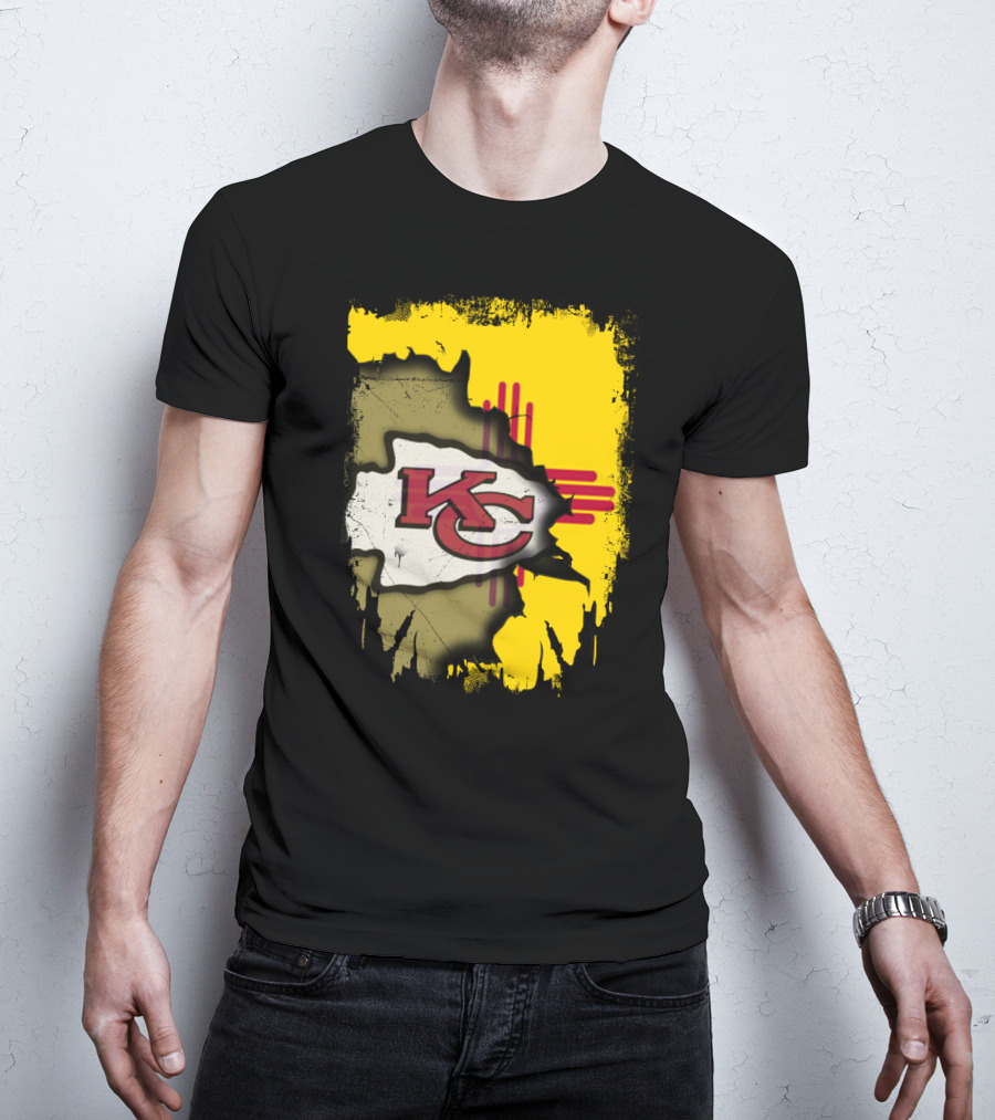 Kansas City Chiefs New Mexico Zia Symbol Together T-Shirt