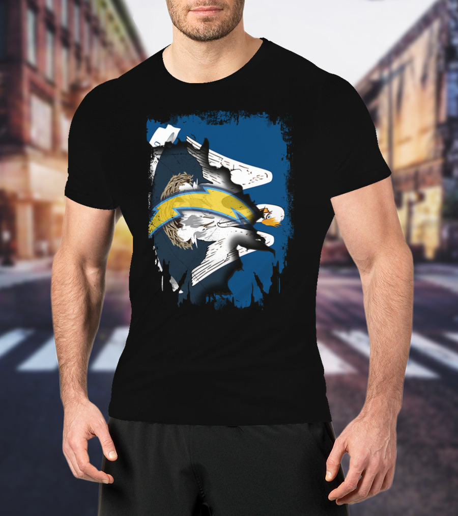 Together Louisiana Eagles Chargers Fusion T-Shirt