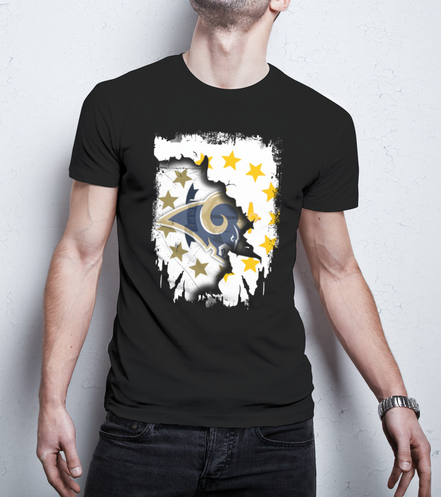 Together Rhode Island Rams Starburst Emblem T-Shirt