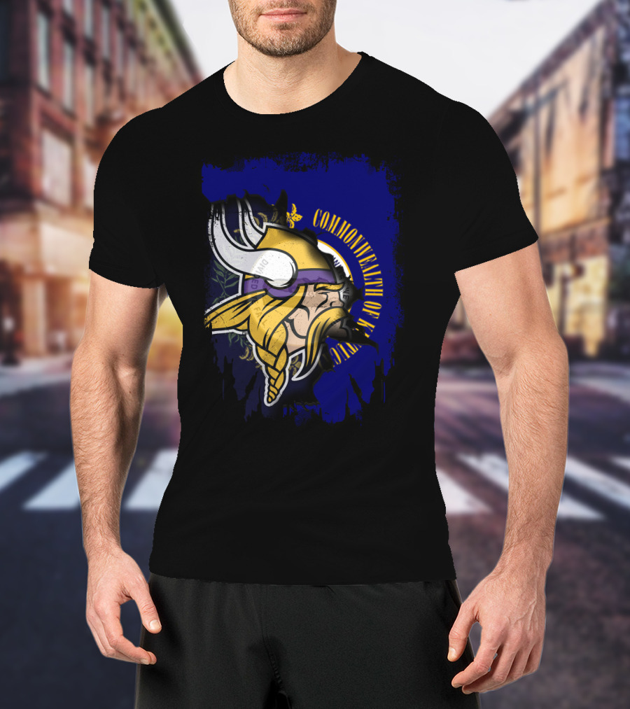 Commonwealth Of Kentucky Meets Viking Spirit T-Shirt
