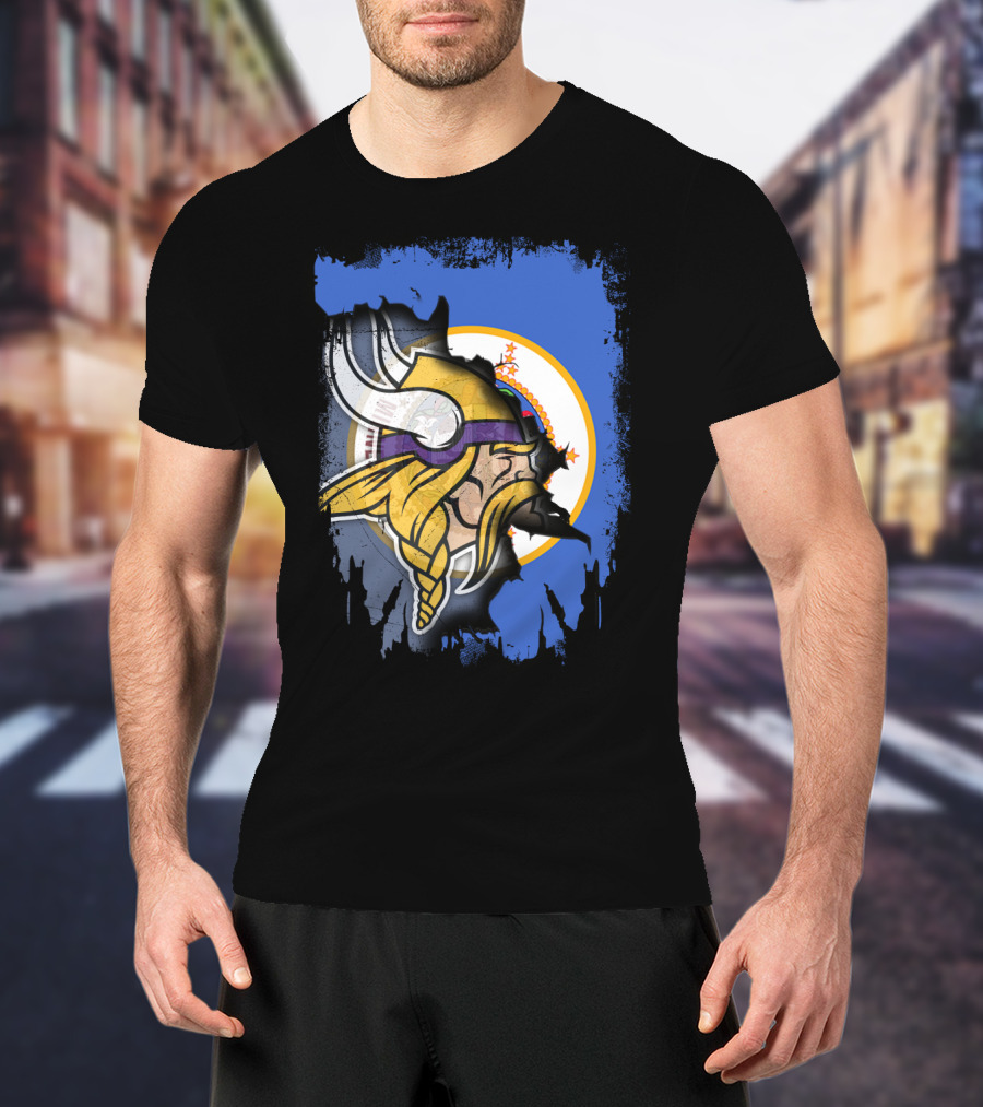 Together Minnesota Pride Vikings NFL Football T-Shirt
