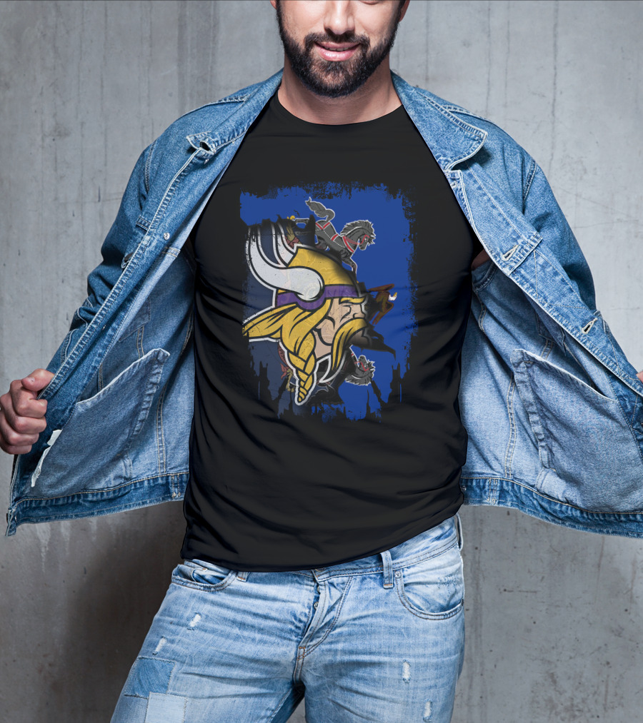 Together Pennsylvania Vikings Iconic Warrior And Dragon T-Shirt