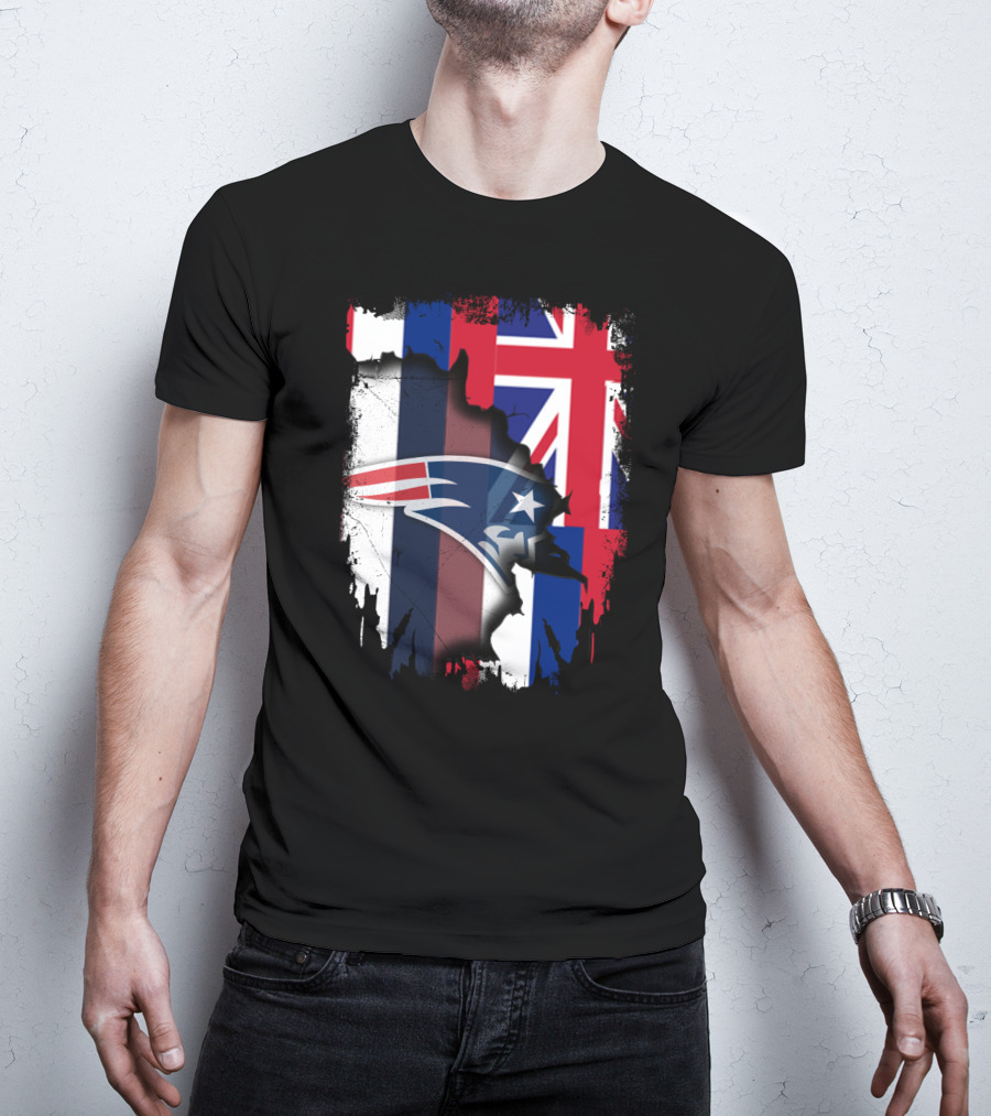 Together Hawaii Patriots Flag Fusion T-Shirt