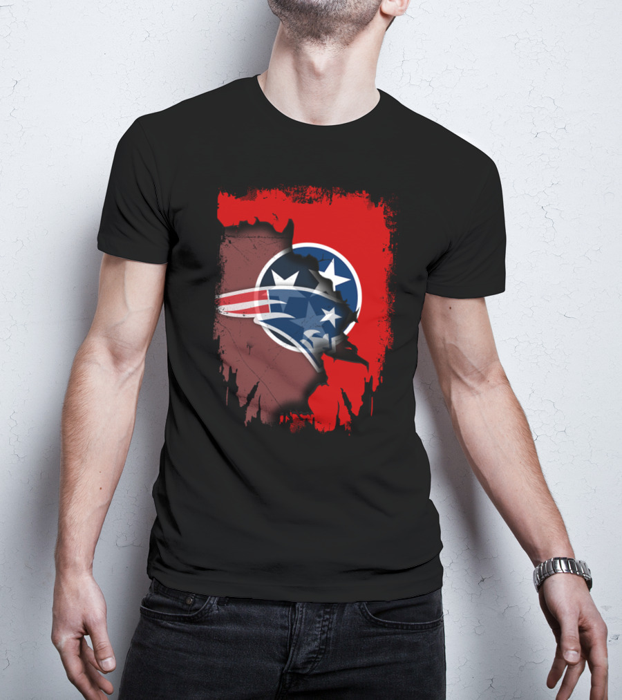 Together Tennessee Patriots Flag T-Shirt
