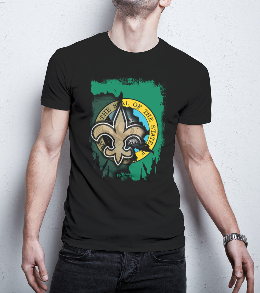 Together Washington Saints Fleur-de-Lis Seal T-Shirt