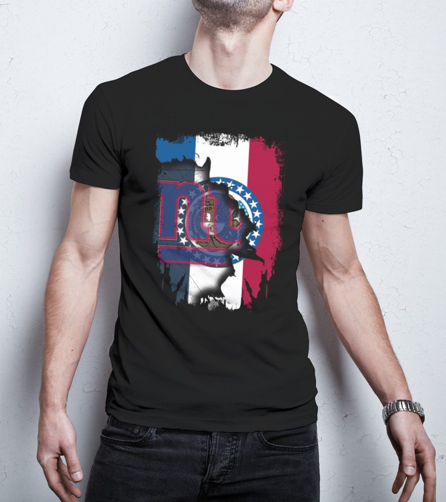 Missouri Pride With New York Giants Fan Unity T-Shirt