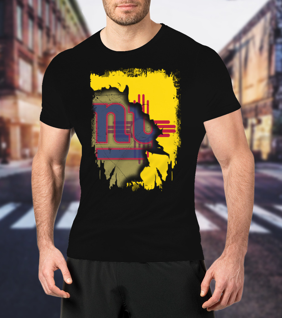 New Mexico Together With Giants Zia Symbol And Vintage NY Giants T-Shirt