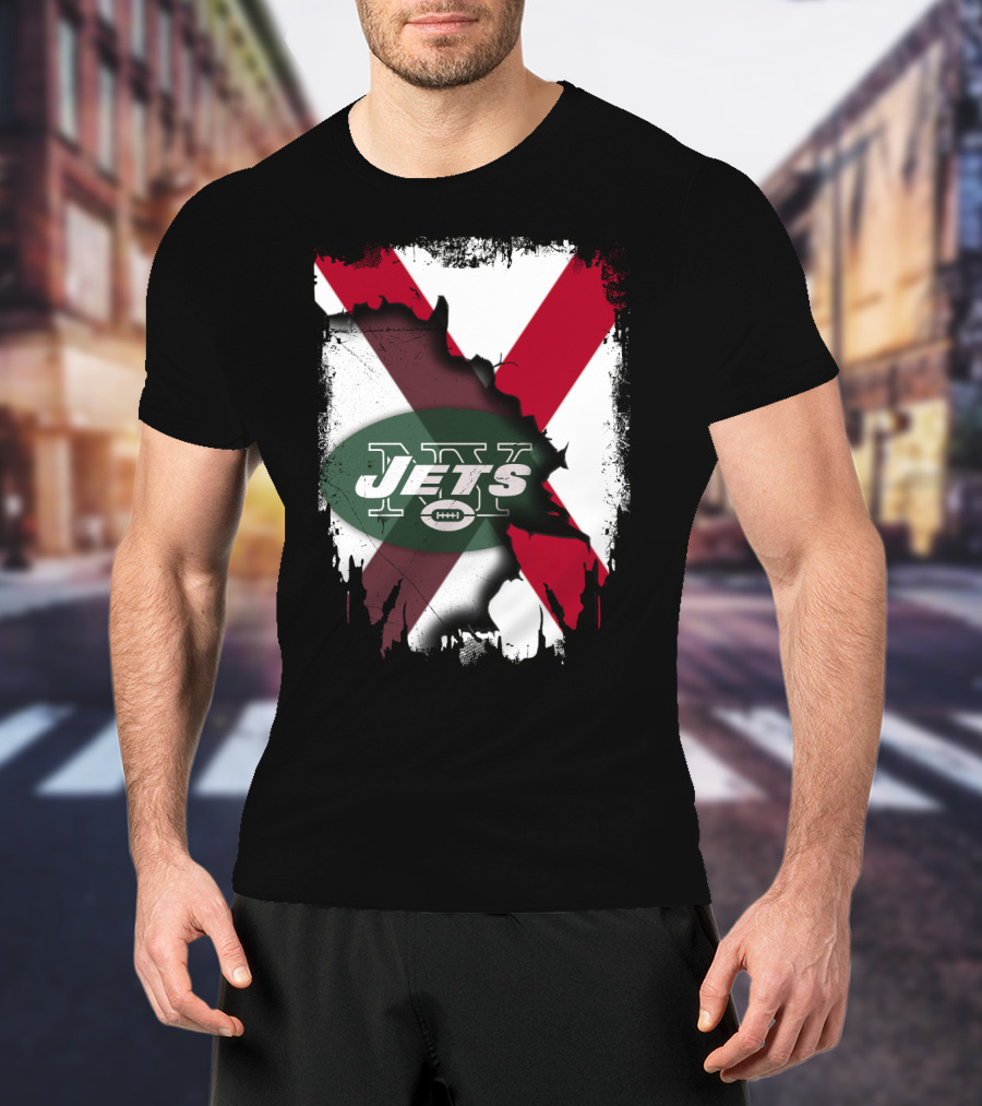 Together Alabama Jets Football Emblem T-Shirt