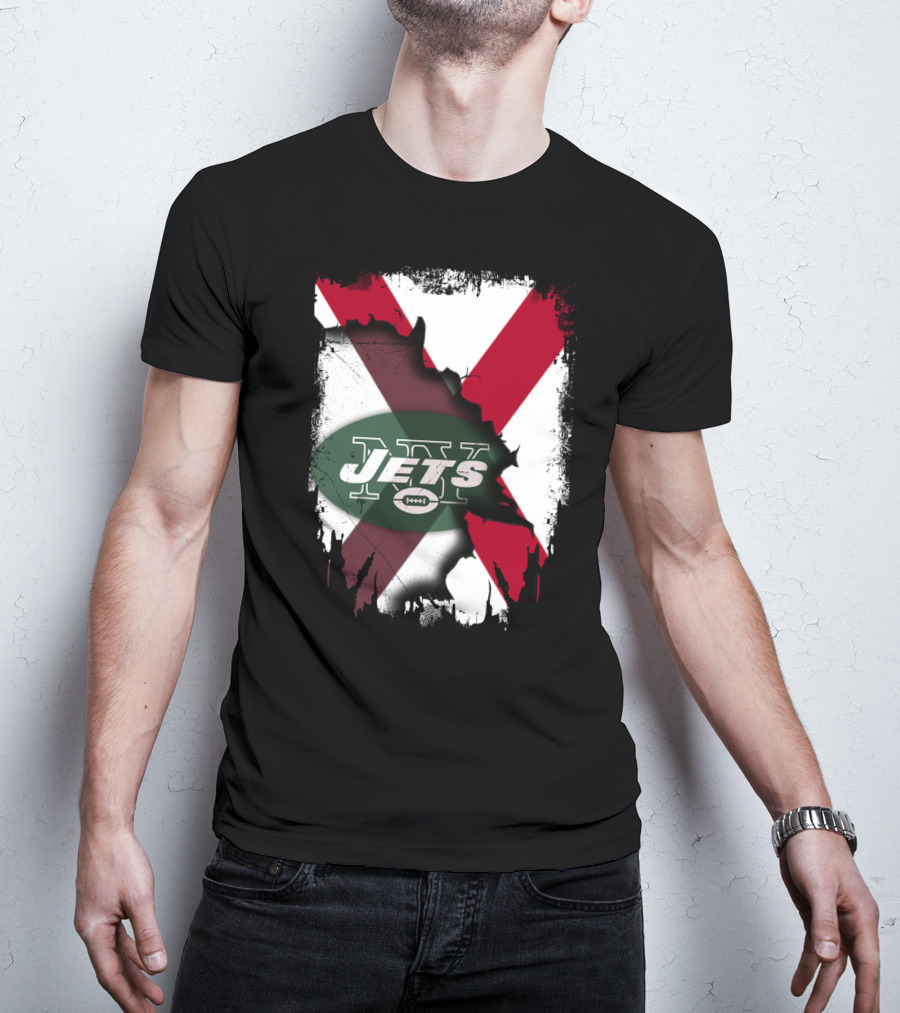 Together Alabama Jets Football Emblem T-Shirt
