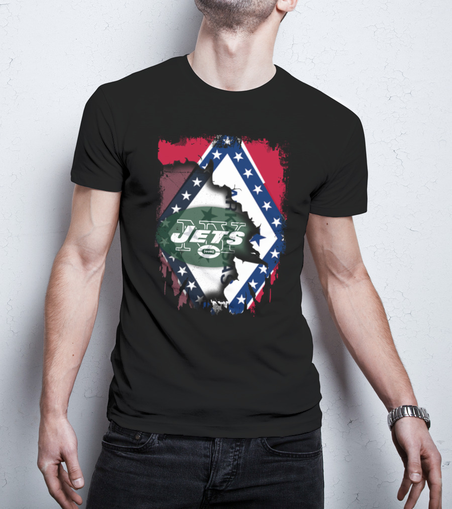Together Arkansas With Jets And Flag T-Shirt