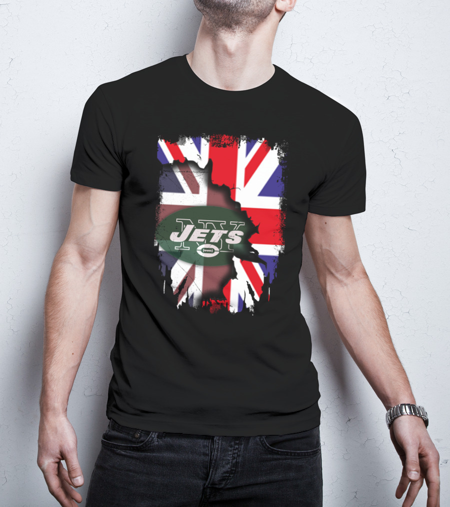 Jets United Kingdom Flag Fusion T-Shirt