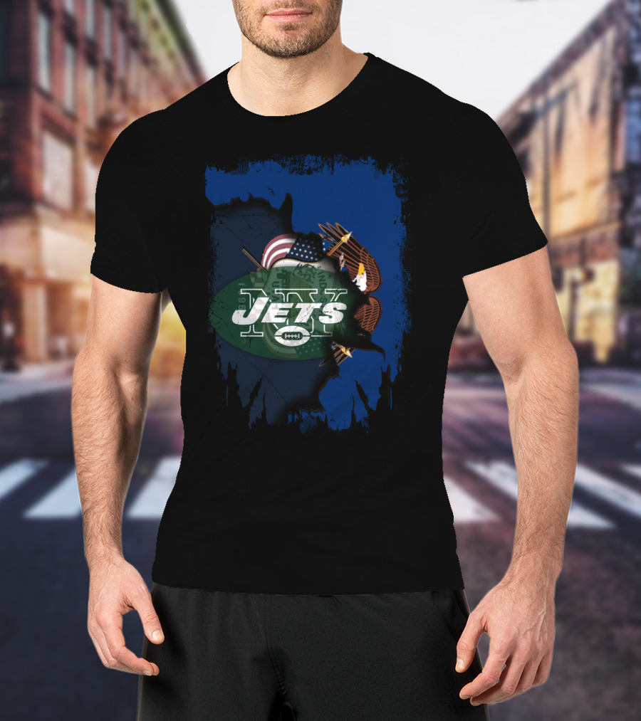 United Symbols Utah Jets Football T-Shirt