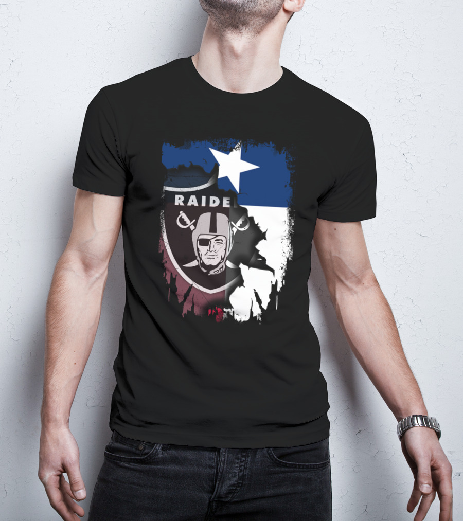Together Texas Raiders Logo Fusion T-Shirt