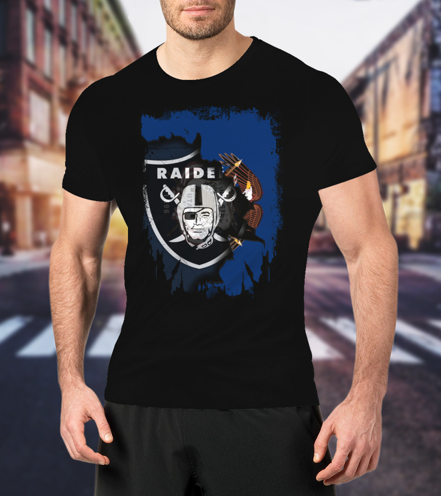 Together Utah Raiders Eagle Shield T-Shirt