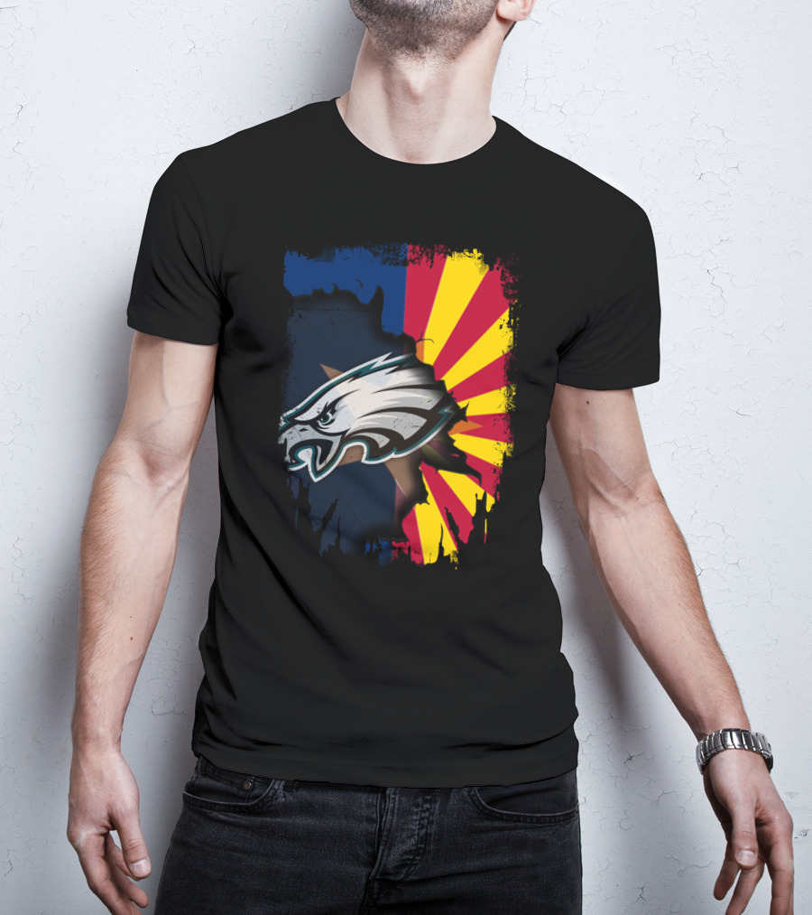 Arizona Eagles Unity Flag Emblem T-Shirt