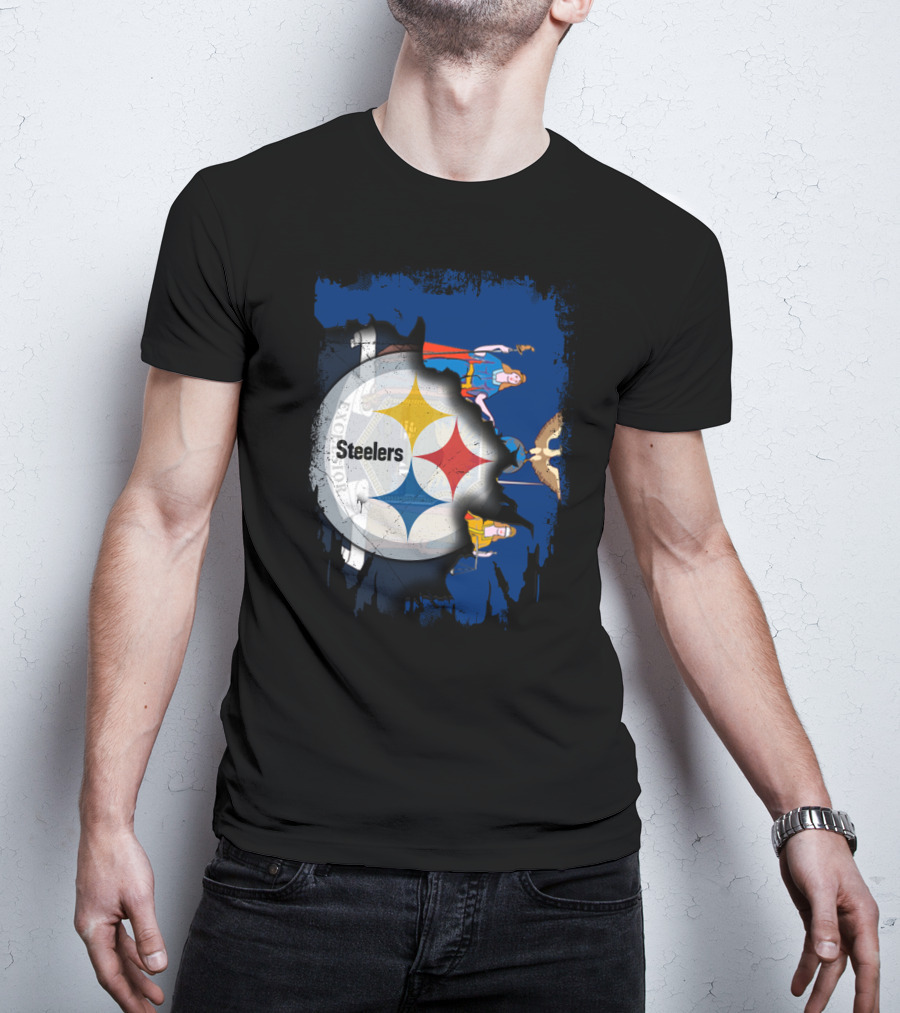 New York Steelers Emblem Fusion T-Shirt