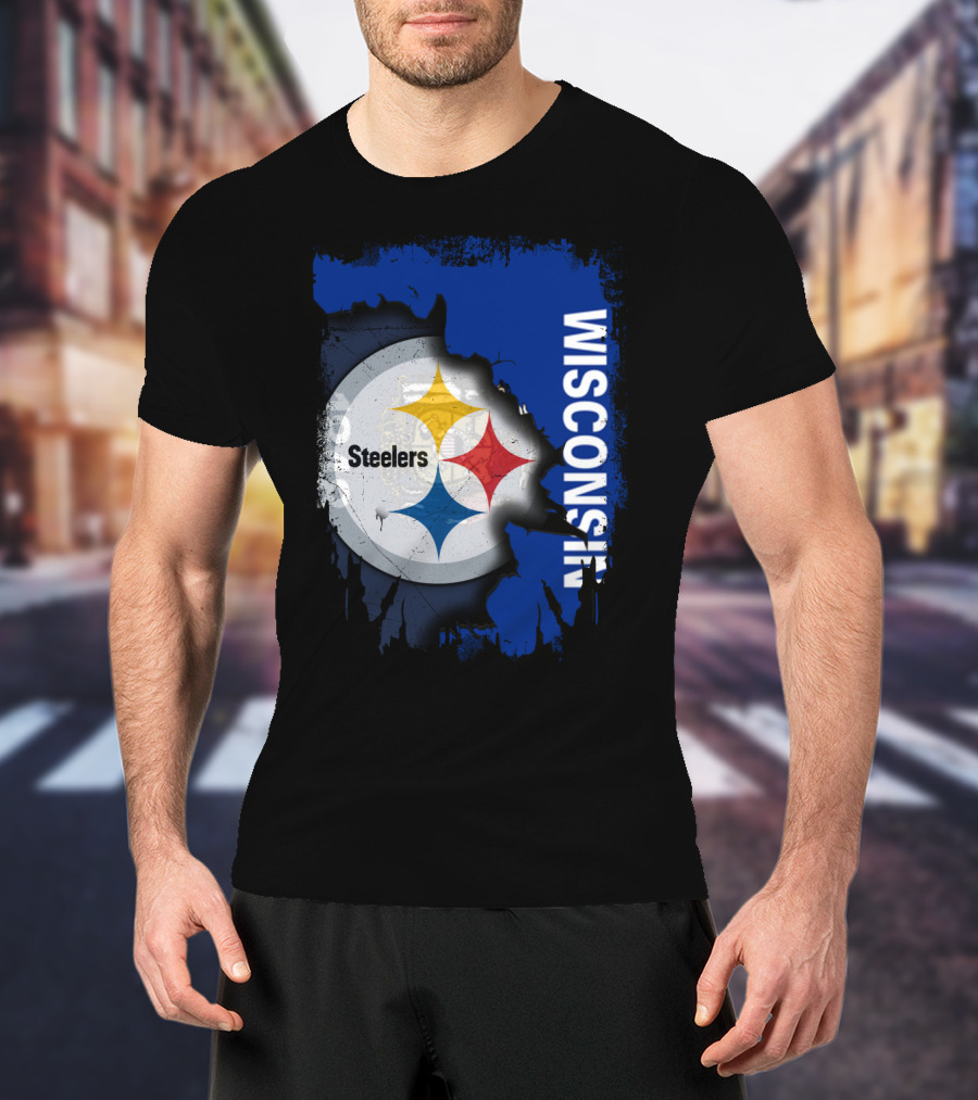 Wisconsin Steelers Logo Integration T-Shirt