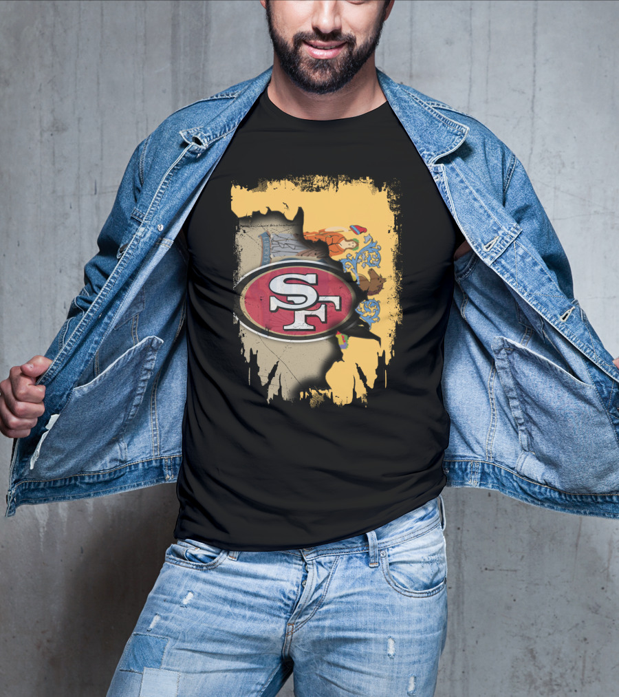 Together New Jersey San Francisco 49ers Fan Loyalty T-Shirt