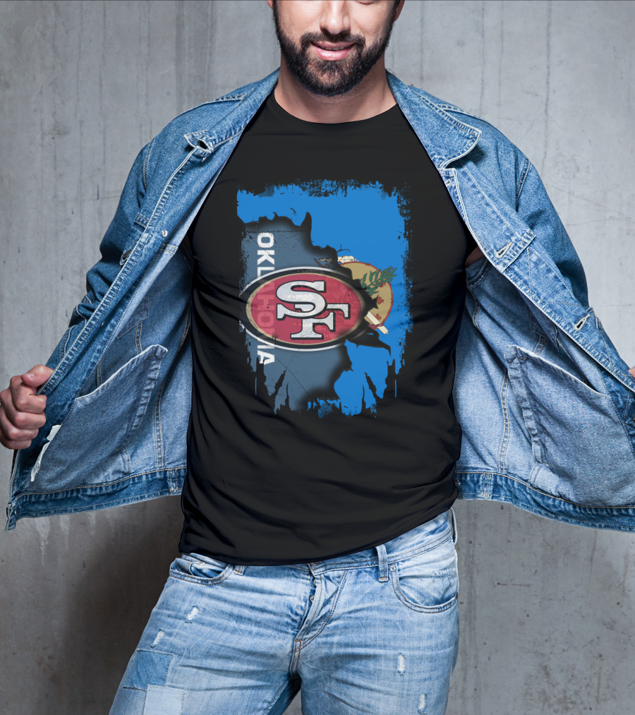 Oklahoma State Pride With 49ers SF T-Shirt