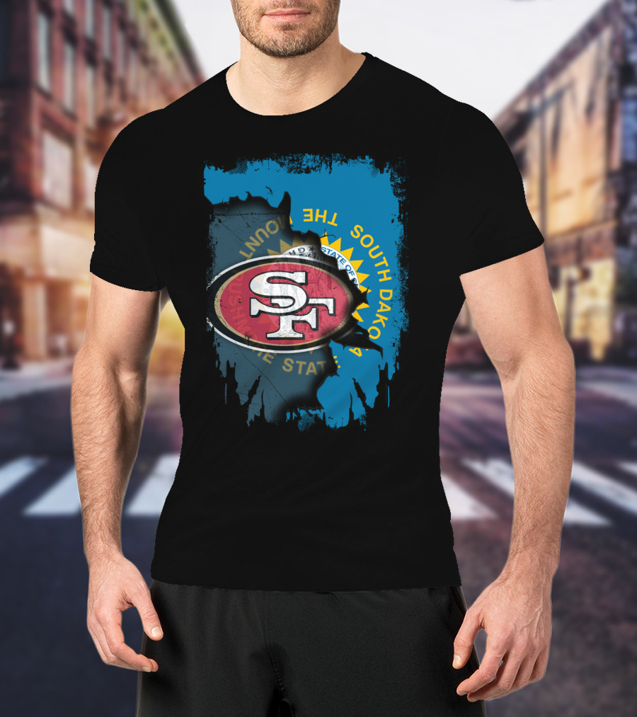 Together South Dakota SF 49ers The State Of South Dakota T-Shirt