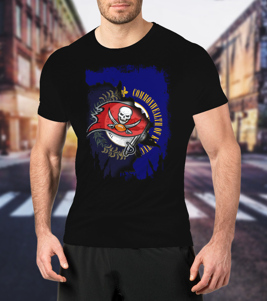 Commonwealth Of Kentucky Buccaneers United T-Shirt