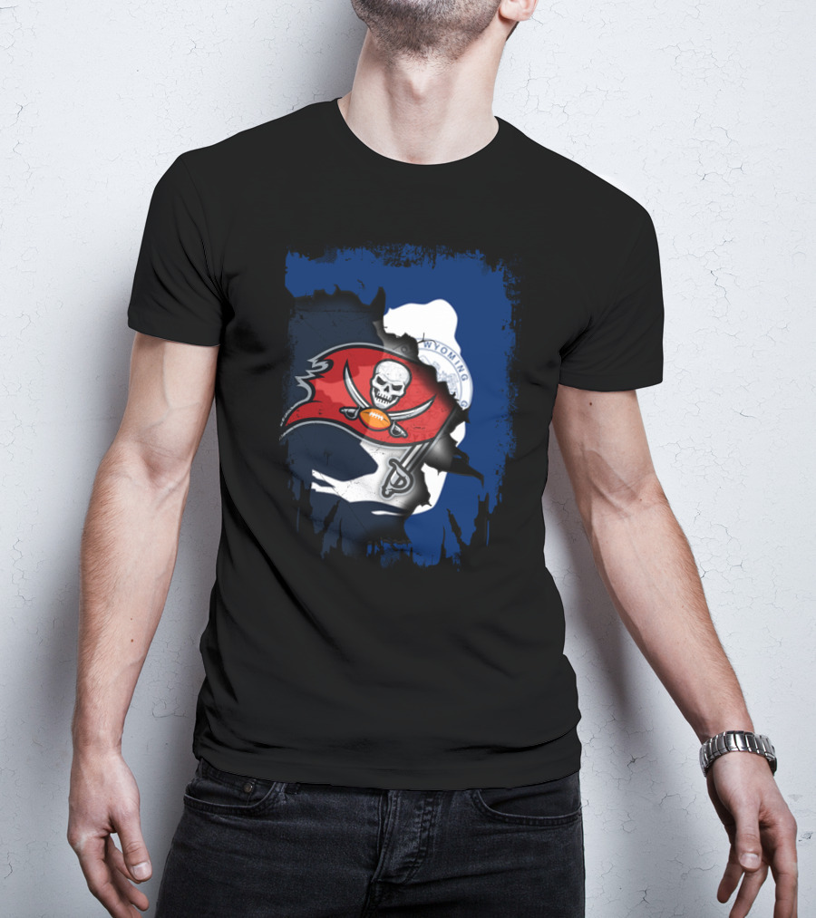 Tampa Bay Buccaneers Wyoming Collaboration T-Shirt