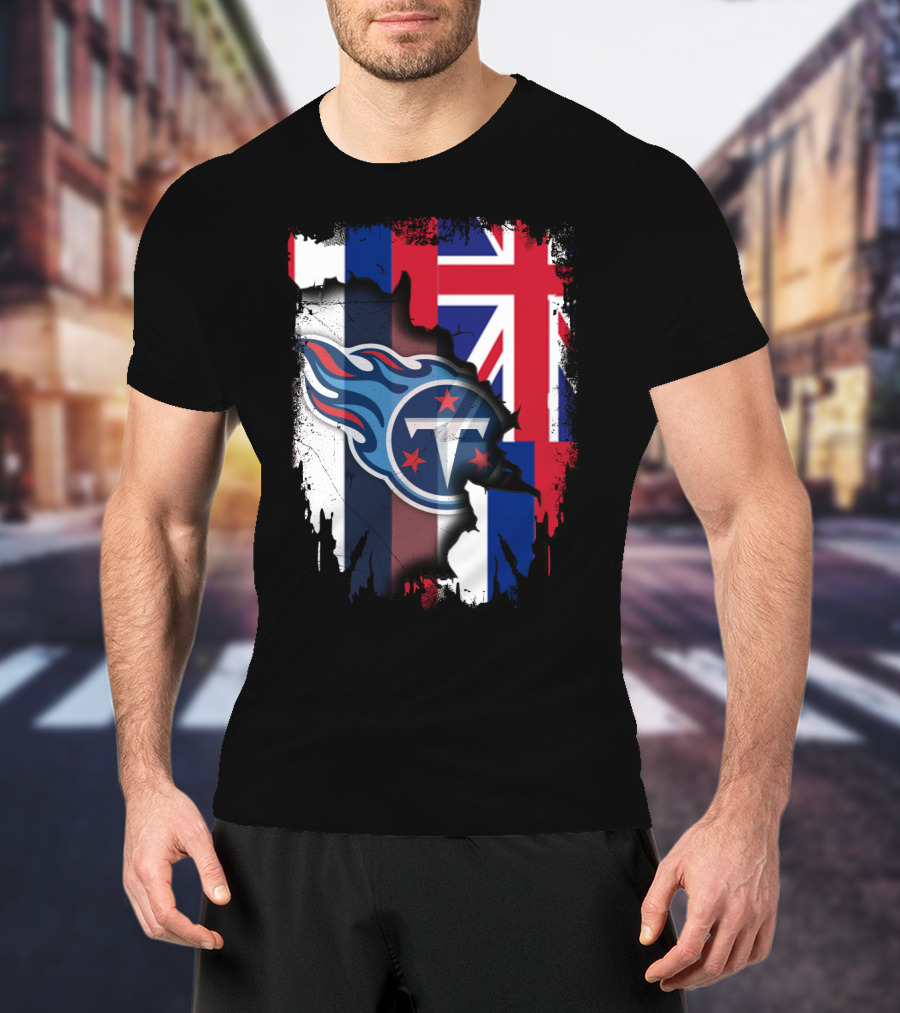 Together Hawaii Titans Flag Fusion T-Shirt