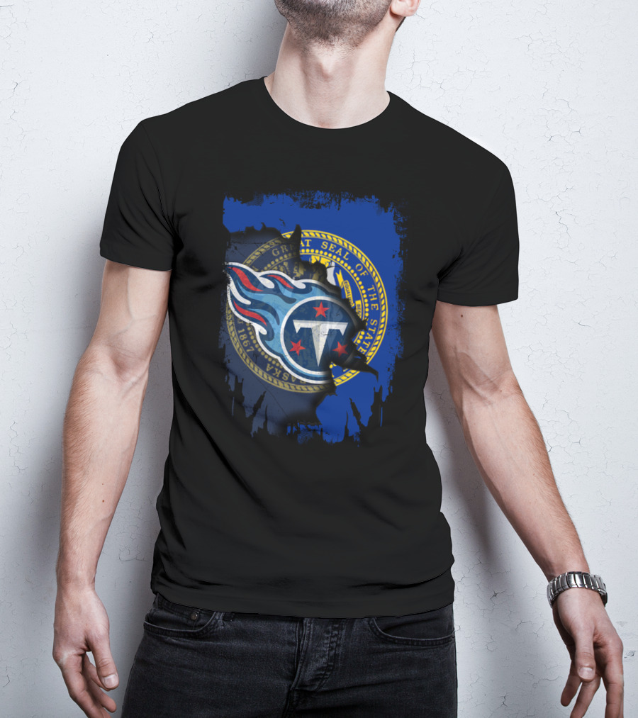Together Nebraska With Titans State Seal Fusion T-Shirt