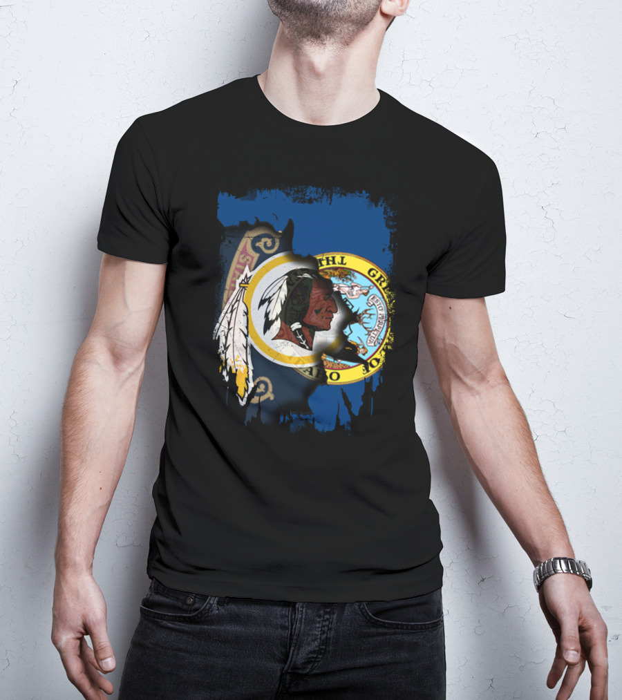 Together Idaho State With Washington Redskins T-Shirt