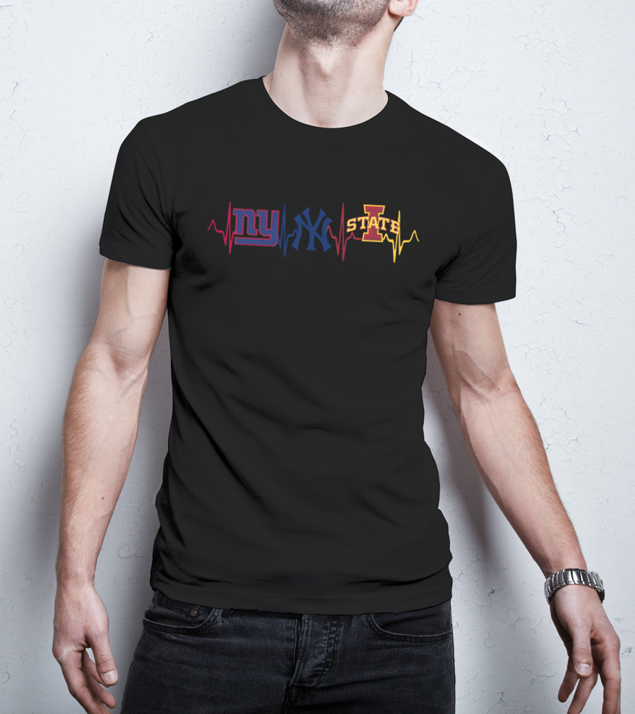 Love Giants Yankees State Isc T-Shirt