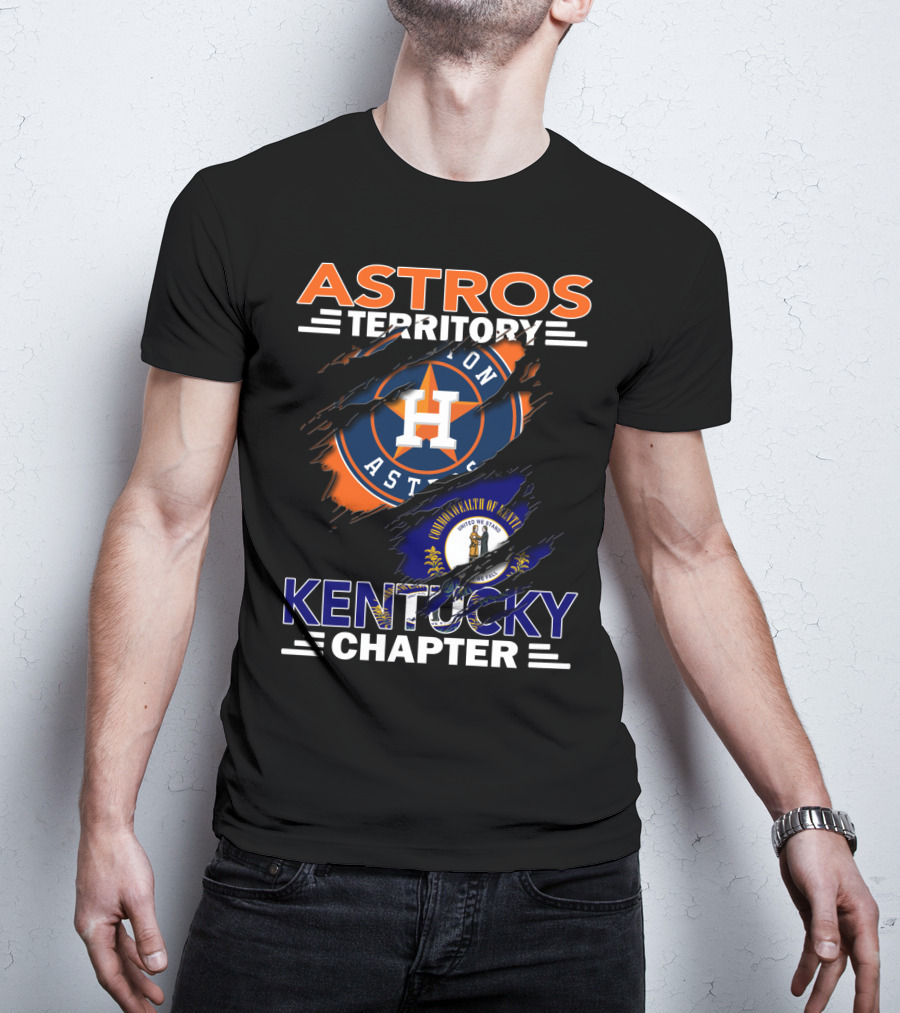 Astros Territory Kentucky Chapter Houston Astros Commonwealth Of Kentucky T-Shirt