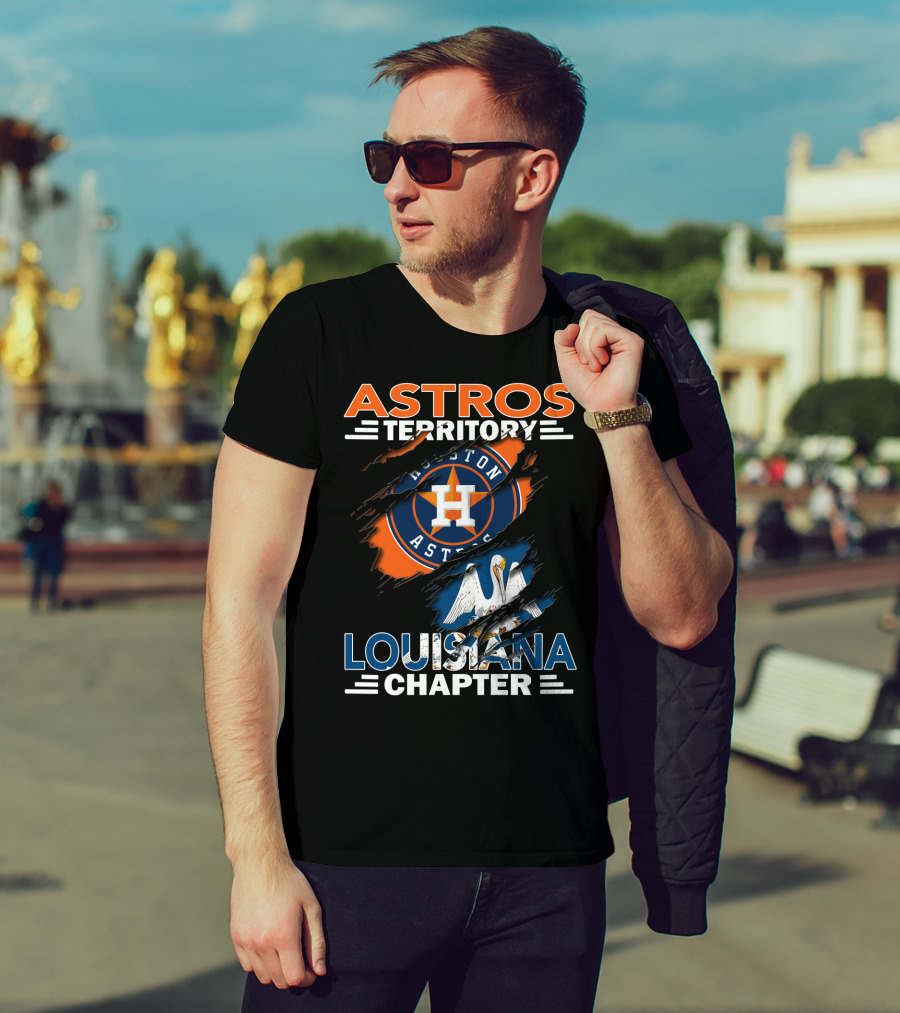 Astros Territory Houston Astros Louisiana Chapter T-Shirt