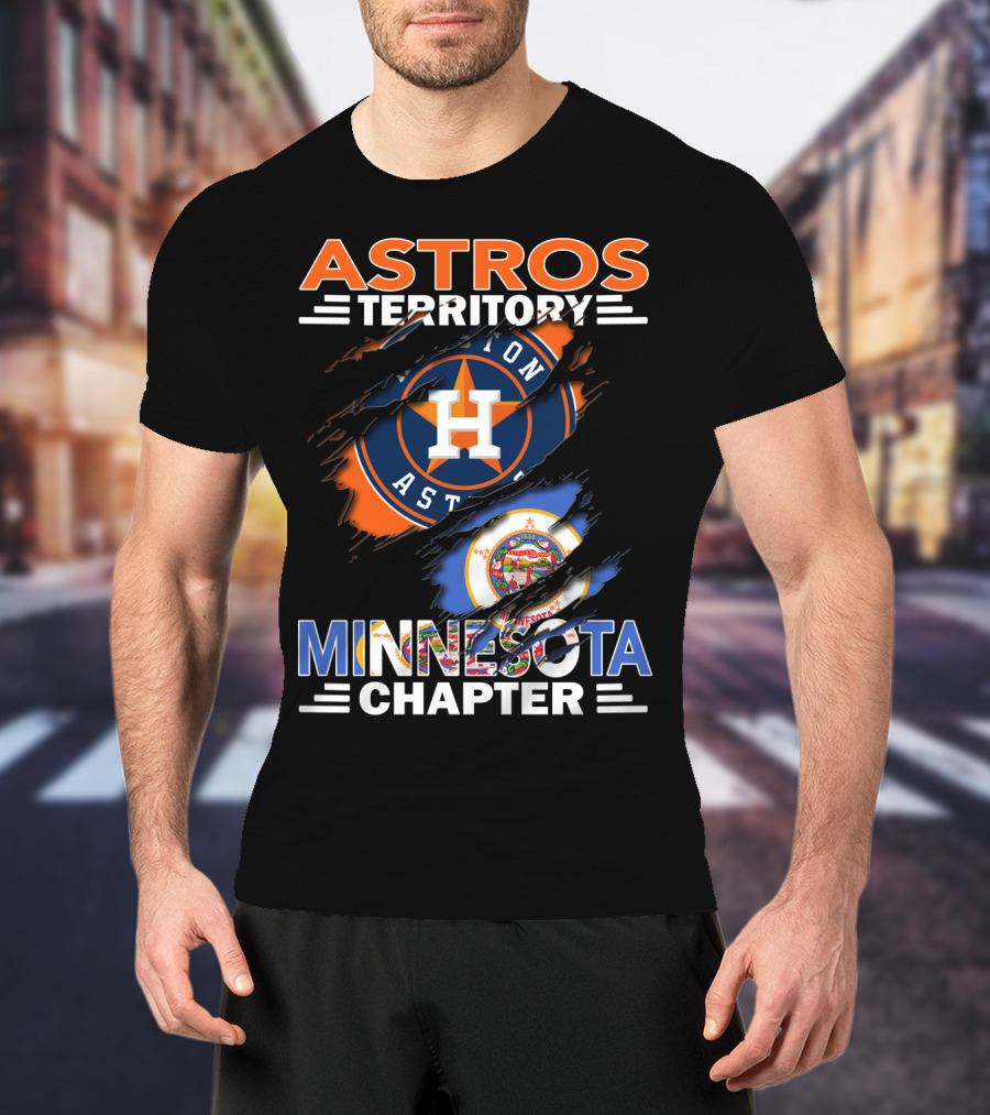 Astros Territory Houston Minnesota Chapter Twins T-Shirt