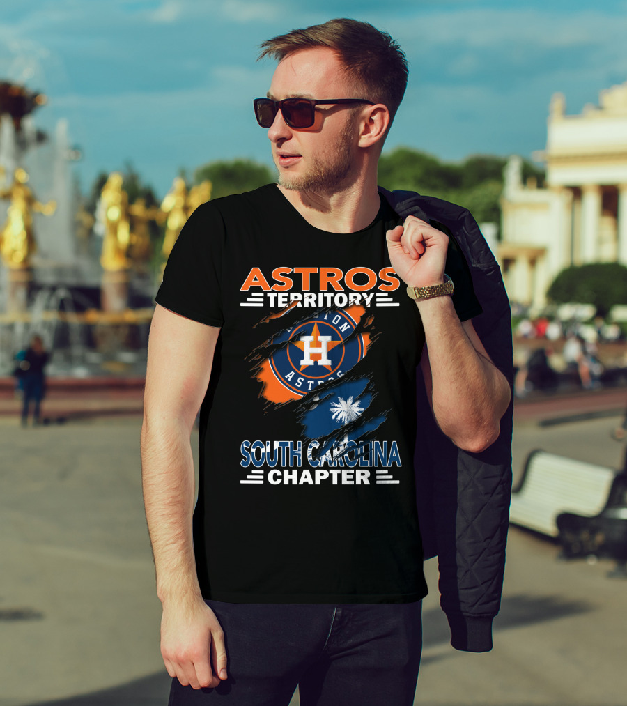 Astros Territory South Carolina Chapter Houston Astros Fanspalmetto State T-Shirt