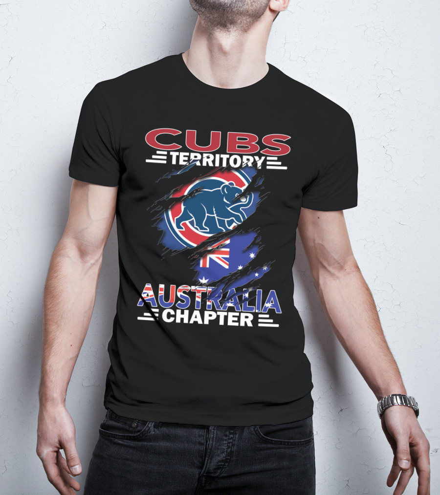 Cubs Territory Australia Chapter Flag T-Shirt